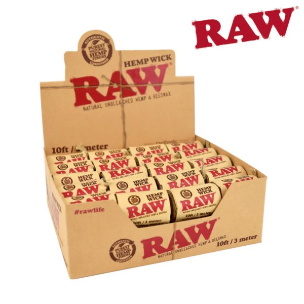 Mecha Raw Hemp Wick Málaganjah Grow