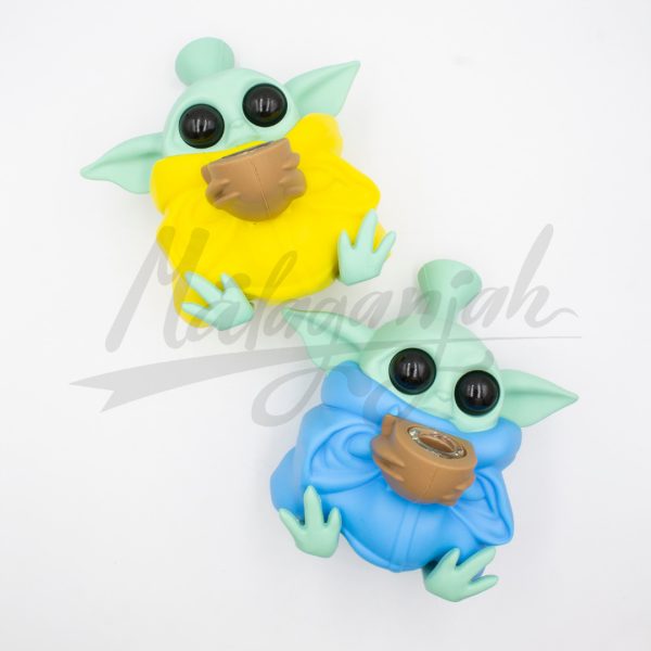 Bong Silicona Baby Yoda. 1