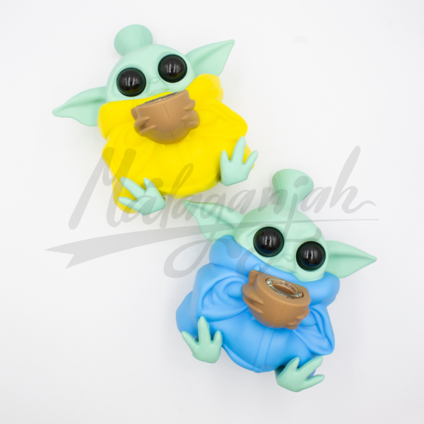 Bong Silicona Baby Yoda. 1