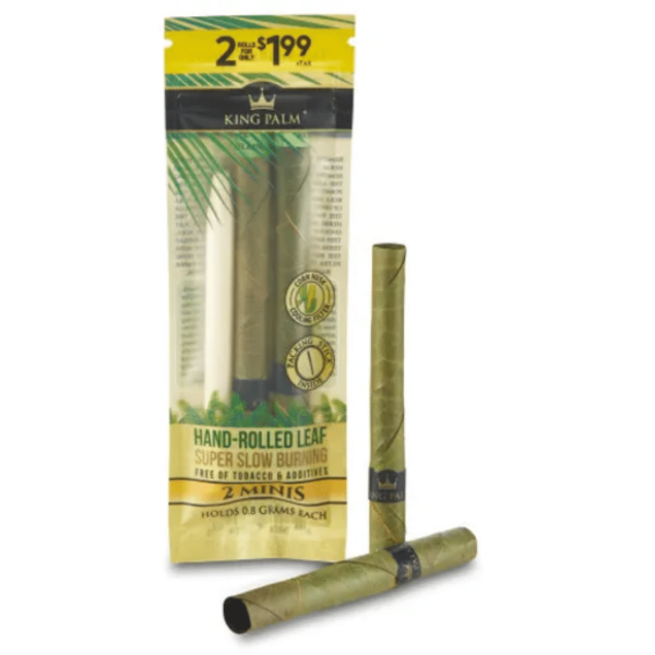 King Palm Slim Rolls X2