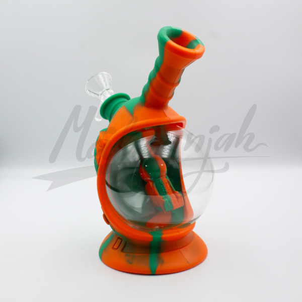 Bong Silicona Y Cristal Astronauta. 5