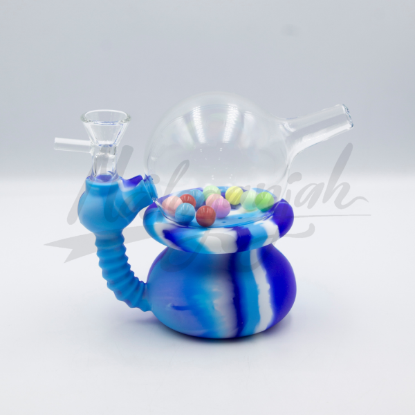 Bong Silicona Y Cristal Bubbles. 1