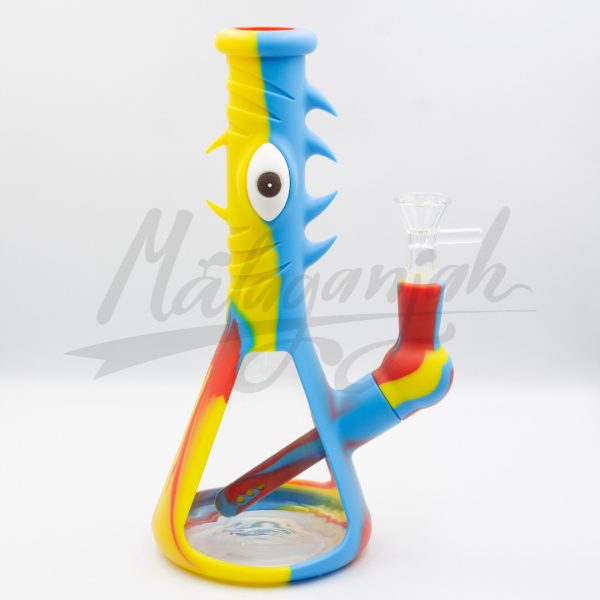 Bong Silicona Y Cristal Monstruo. 2