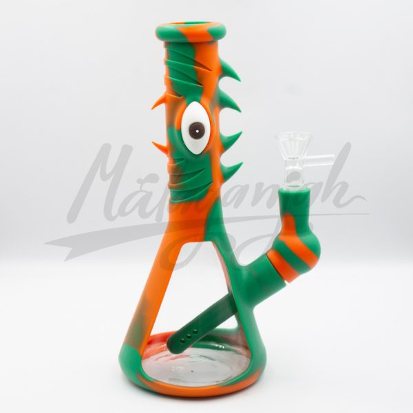 Bong Silicona Y Cristal Monstruo. 3