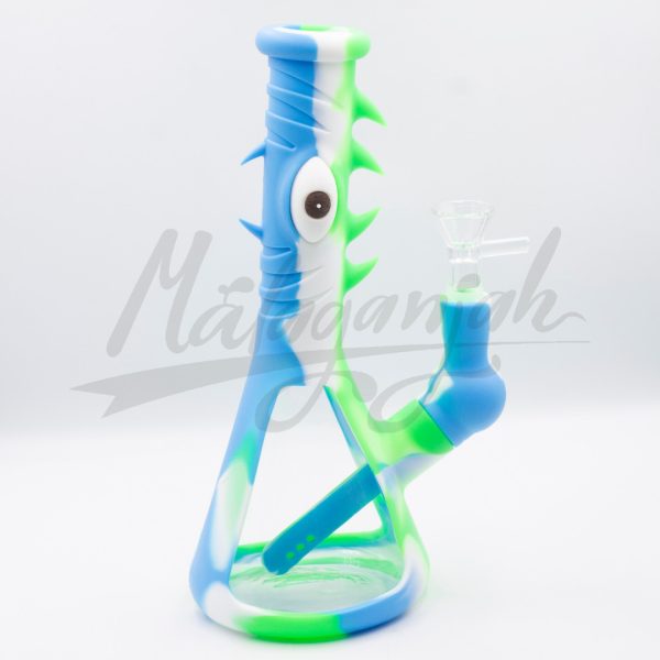 Bong Silicona Y Cristal Monstruo. 4