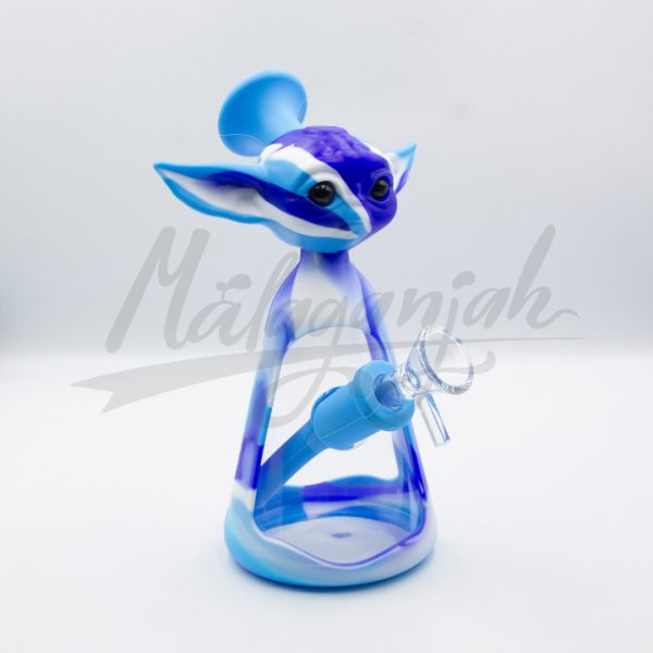 Bong Silicona Y Cristal Yoda. 2