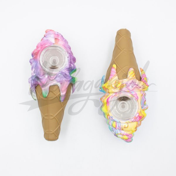 Pipa Silicona Cono Estampado. 2