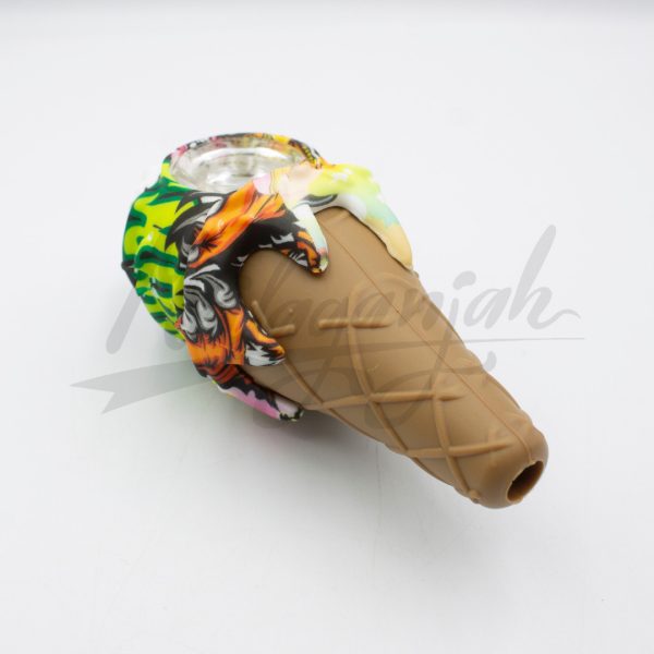 Pipa Silicona Cono Estampado. 5