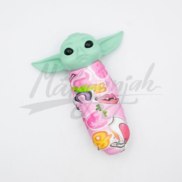 Pipa Silicona Yoda Estampada. 4