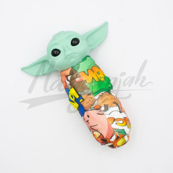 Pipa Silicona Yoda Estampada. 6