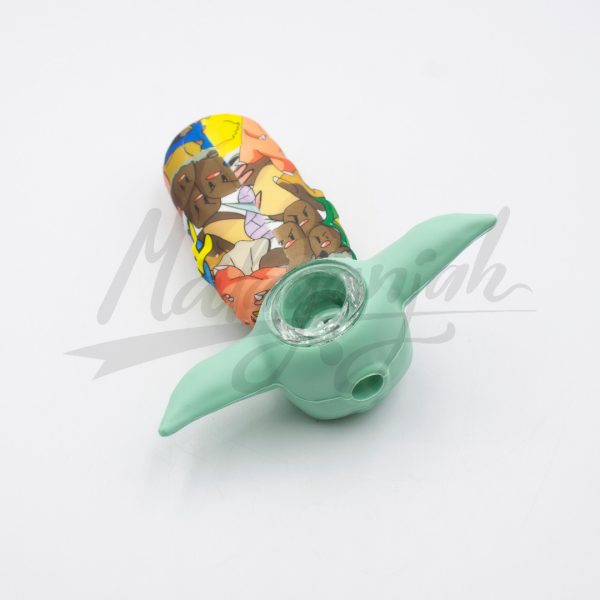 Pipa Silicona Yoda Estampada. 7