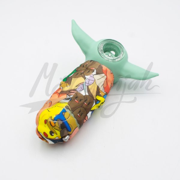 Pipa Silicona Yoda Estampada. 8