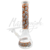 Bong En Vidrio Estampado Neón. Málaganjah (2)