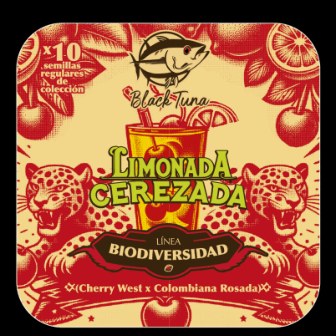 Línea Biodiversidad Málaganjah x Black Tuna Limonada Cerezada