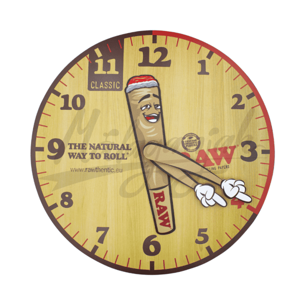 Raw Wall Clock Classic Málaganjah