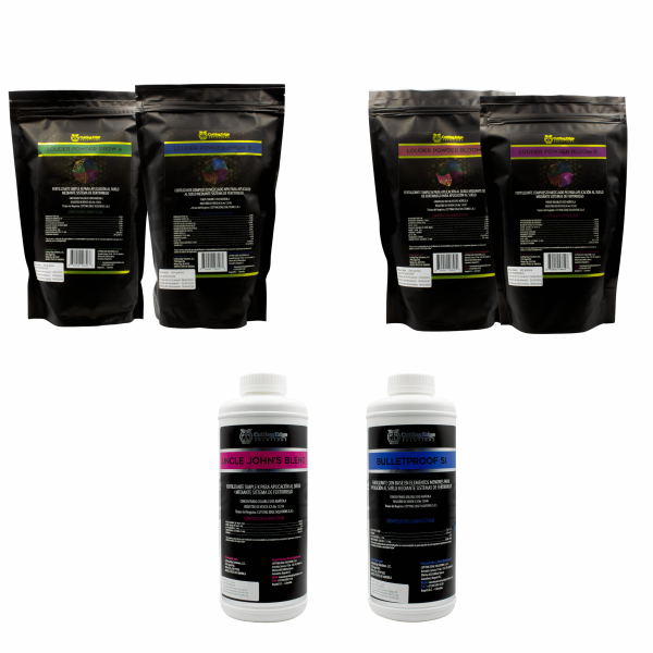 Kit Completo Cutting Edge Solutions Málaganjah Fertilizantes para Cannabis