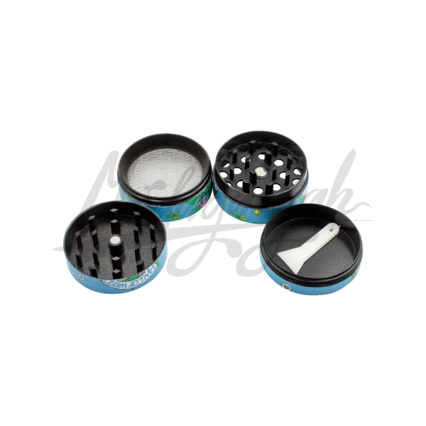 Grinder Hall of weed Málaganjah 4 partes