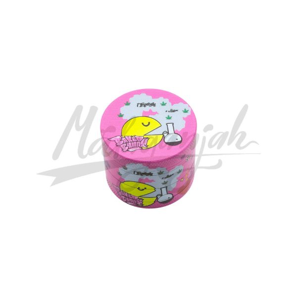Grinder Rosado Baked Bunny Málaganjah Bong