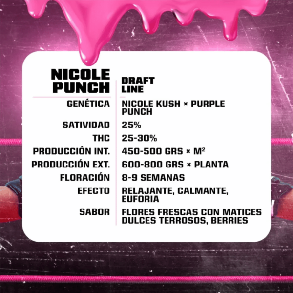 Nicol Punch Feminizada BSF Málaganjah Colombia