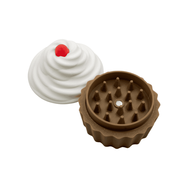 Grinder 2P Cupcake Vainilla Con Contenedor