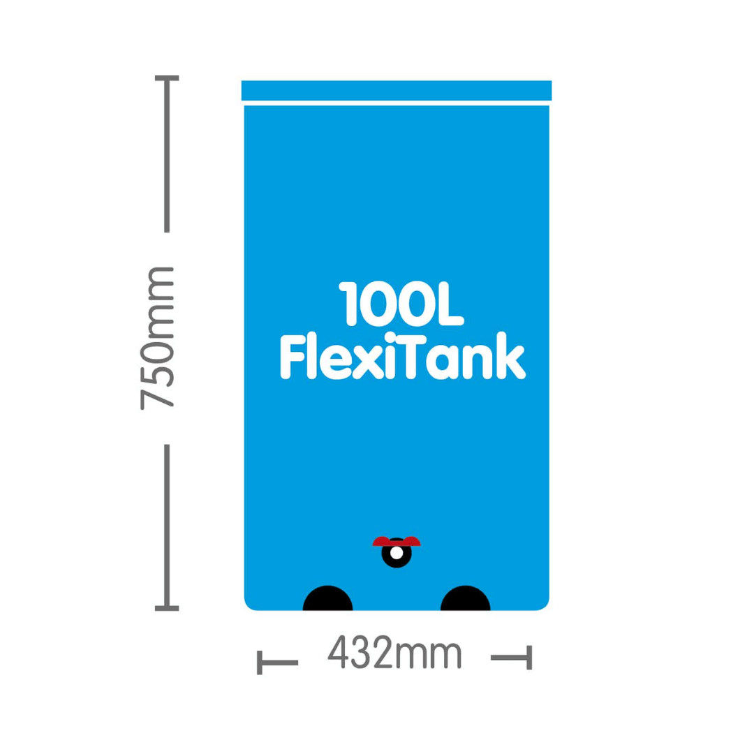 Autopot Flexi Tank-100ltr - Imagen 3