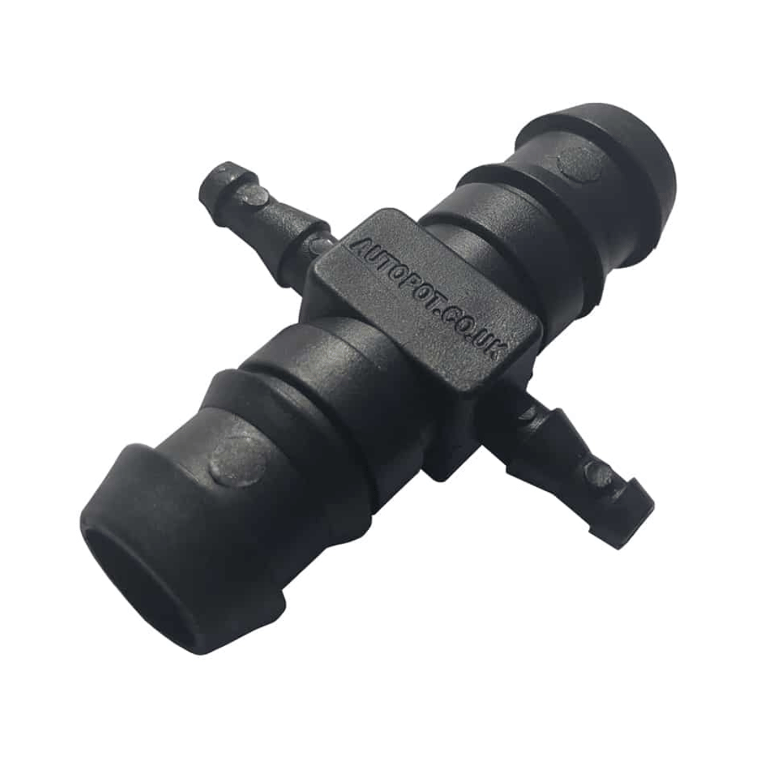 Pieza De Union En Cruz 16-6mm (X1)