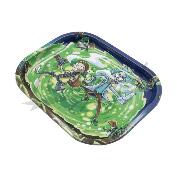 Bandeja Metal Pequeña Rick y Morty