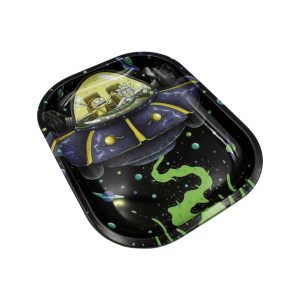 Bandeja Metal Pequeña Rick and Morty Space