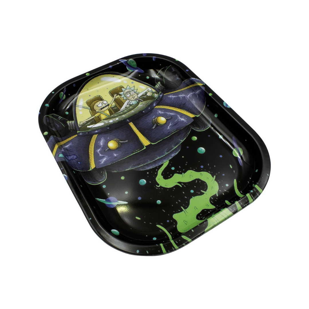 Bandeja Metal Pequeña Rick and Morty Space
