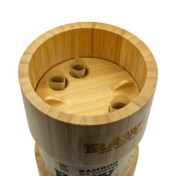 Raw Bamboo Six  Shooter Variable Quantity Cone Filler - Imagen 3