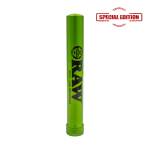 Raw Metal Tube Green