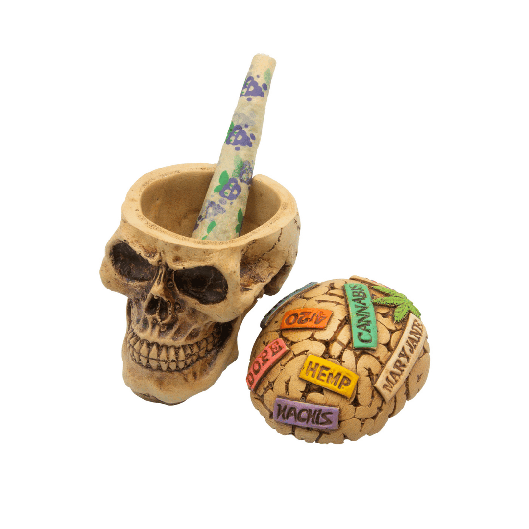 Cenicero de Resina Cráneo B - Imagen 2