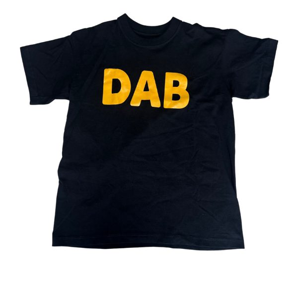 Camiseta Negra Unisex DAB – Streetwear Cannábico